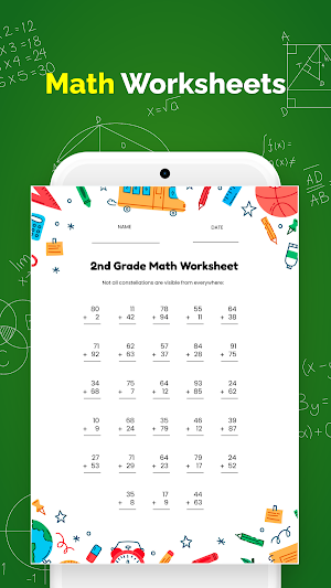 Kindergarten Math Worksheets Screenshot 0