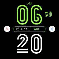 Stylish Line Watch Face
