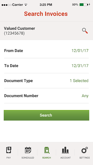 US Foods My Account Screenshot 0