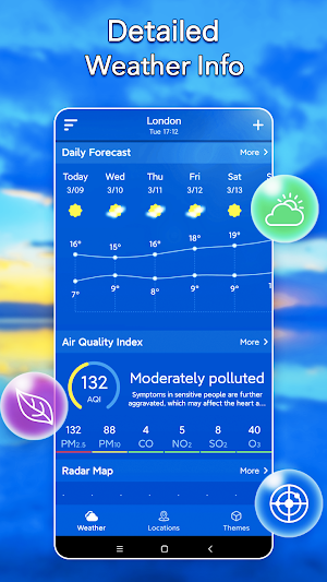 Local Weather Forecast - Live Alert Radar & Widget Screenshot 1