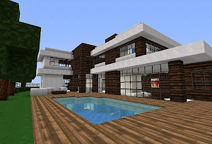 Mod Modern House Map For Minecraft Screenshot 0