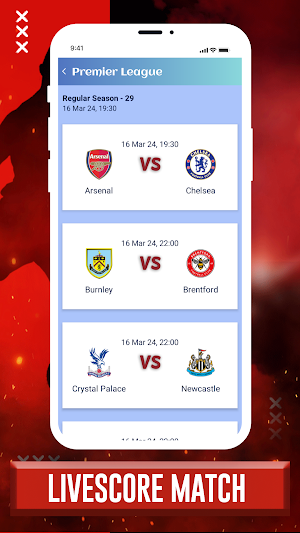 Premier League Live Score Screenshot 0