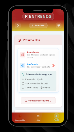 R Entrenos Screenshot 3