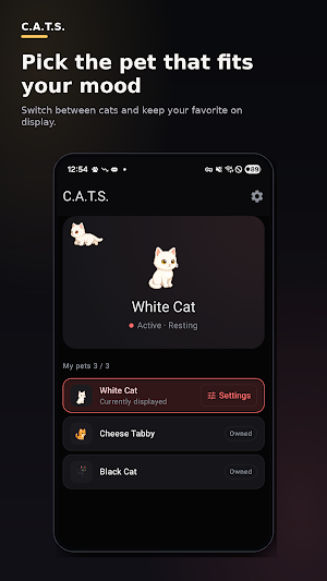 CATS - Cute Screen Pets Screenshot 1
