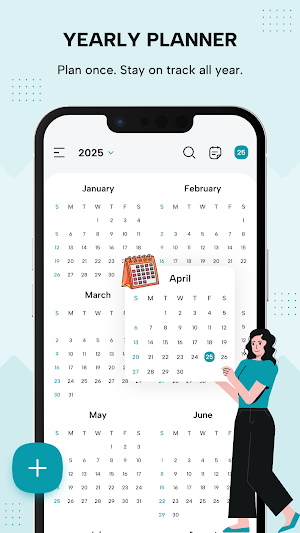 Calendar 2025 Screenshot 0