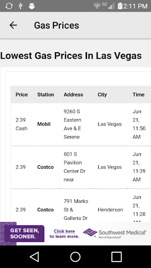 Traffic.Vegas KLAS LasVegasNow Screenshot 2