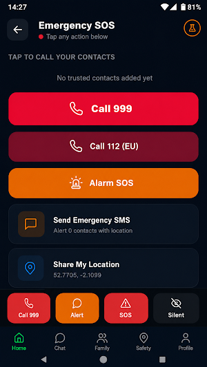 SafeWays UK Companion App Screenshot 2