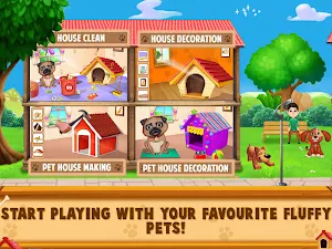 My Pet House Story - Pet Puppy Daycare games Screenshot 1
