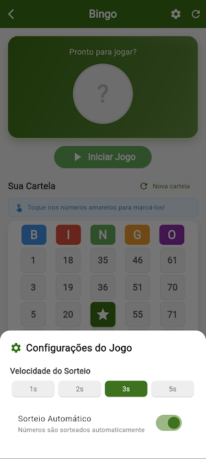 Reals Bingo Screenshot 2
