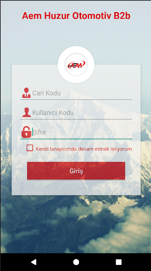 Aem Huzur Otomotiv B2B Screenshot 1