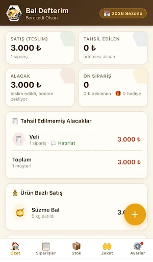 Bal Defterim Screenshot 1