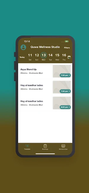Quwa Wellness Studio Screenshot 2