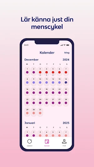 Libresse Menskalender Screenshot 3
