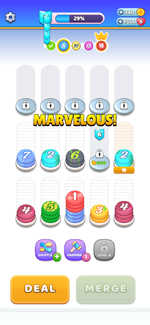 Cap Sort Screenshot 3
