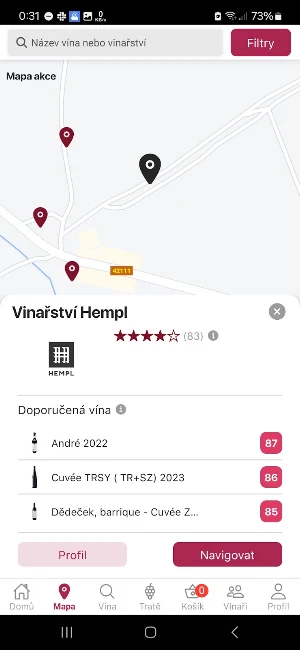 Vinaři Bořetice Screenshot 1