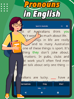 Pronouns in English: Learn app Screenshot 3