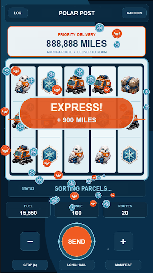Polar Post Slots Screenshot 0