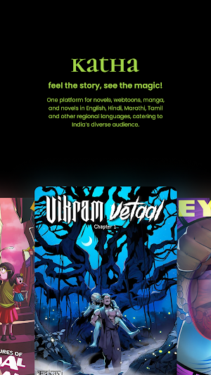 Katha: Manga, Manhwa, Novels Screenshot 0