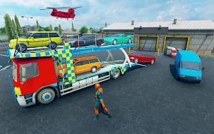 Superhero Car: Transport Game Screenshot 2