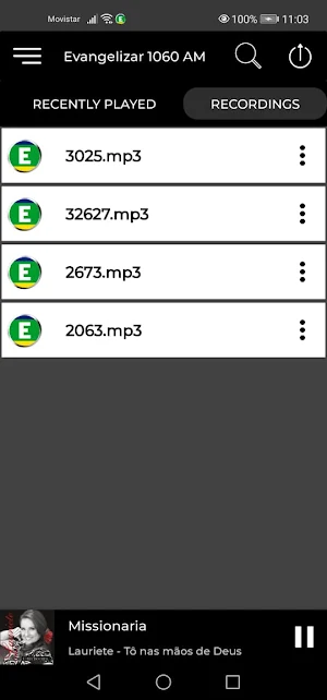 Rádio Evangelizar am 1060 Screenshot 3