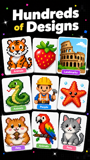 Pixel Art: Color By Number Screenshot 2