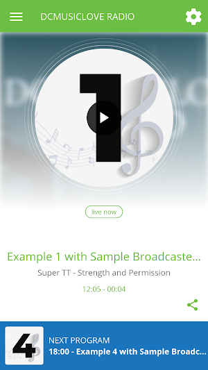 DCMUSICLOVE RADIO Screenshot 0