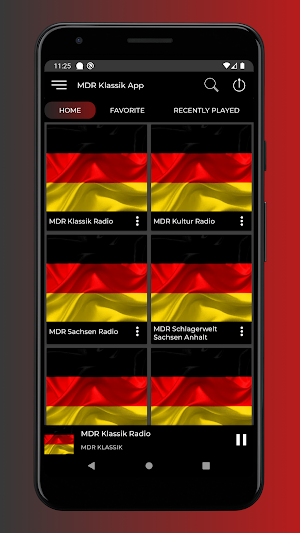 MDR Klassik App Radio Screenshot 0