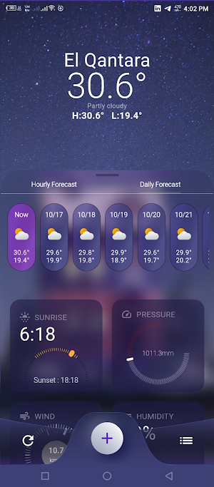 Weather App Screenshot 1