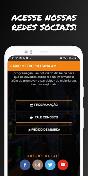 Rádio Metropolitana AM Screenshot 2