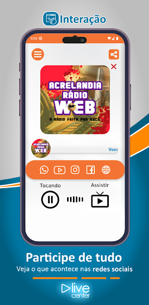 Acrelandia Rádio Web Screenshot 1