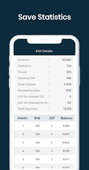 LoanMe - EMI & Loan Calculator Screenshot 2