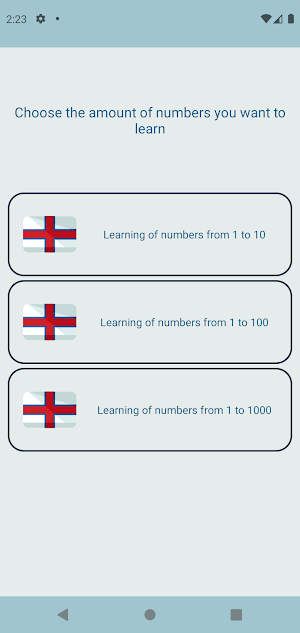 Numbers in Faroese language Screenshot 1