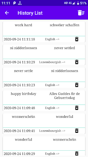 English Luxembourgish Translat Screenshot 1