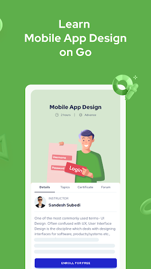 Learn Mobile App Design - ProApp Screenshot 1