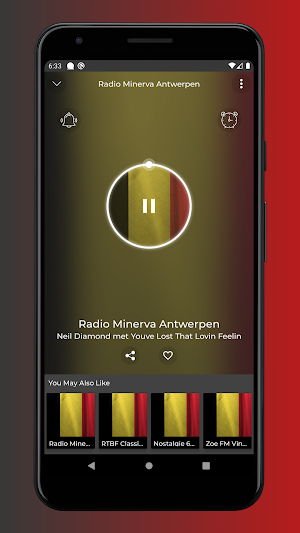Radio Minerva Antwerpen App Screenshot 1