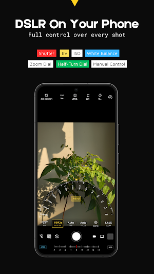 AuraPro – Manual Camera Screenshot 1