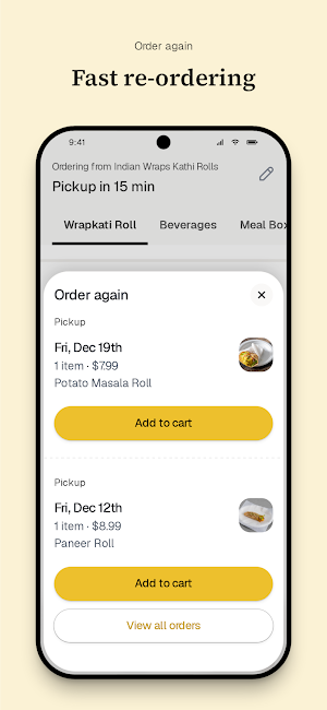 Indian Wraps Kathi Rolls Screenshot 3