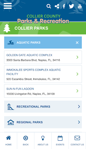 Collier County Parks & Rec Screenshot 1