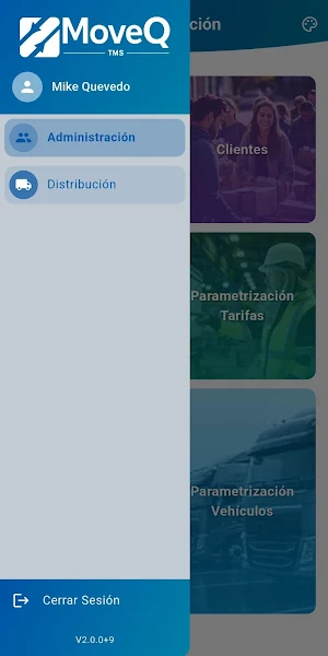 MoveQ TMS Screenshot 1