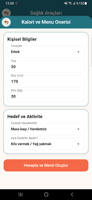 Fit Beslenme Screenshot 2