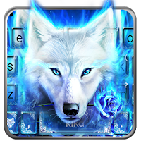 Surreal Wolf Keyboard Theme