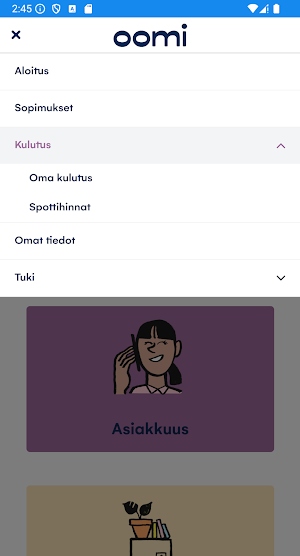 OmaOomi Screenshot 2