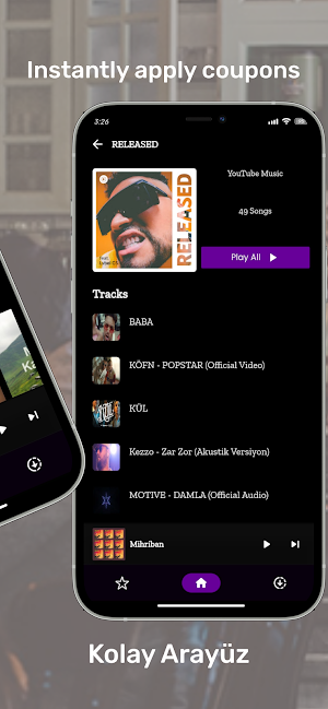 FireMusic (müzik uygulaması) Screenshot 2