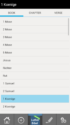 Luther Bible German Bible FREE Screenshot 1