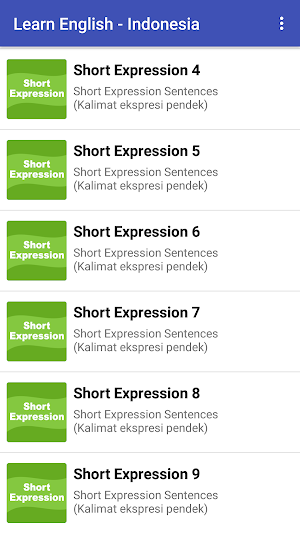 Learn English Indonesia Screenshot 2
