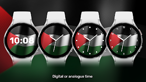 Palestine Flag Watch Face Screenshot 2
