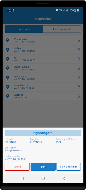 GeoPocket Screenshot 3