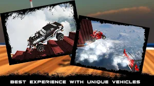 Mega Ramp Challenge - Cars And Bike Edition Screenshot 2