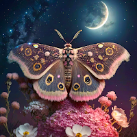 moth wallpaper