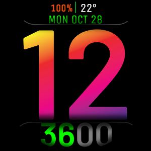 Watch Face WF107 Screenshot 2